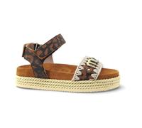 Mou - Rope Flat Sandal - -Shoes -Donna -Marrone -36 EU