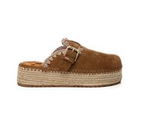 Mou - Sandali Clog in Iuta Brandy - - Shoes - Donna - Marrone - 40 EU