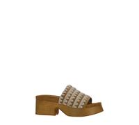 Mou - Sandali con zeppa in maglia all'uncinetto - - Shoes - Donna - Multicolore - 40 EU