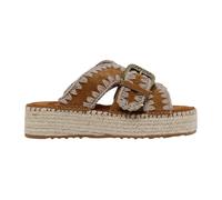 Mou - Sandali con Zeppa Intrecciati - - Shoes - Donna - Marrone - 36 EU