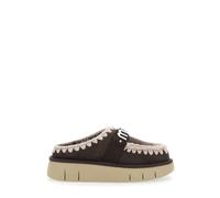 Mou - Sandali Marroni con Stampa Logo - - Shoes - Donna - Marrone - 39 EU