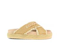 Mou - Sandalia Incrociata in Corda Naturale - - Shoes - Donna - Beige - 39 EU