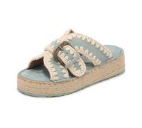 Mou - Sandalo in iuta - - Shoes - Donna - Blu - 37 EU