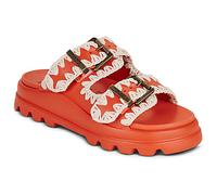 Mou Scarpe EVA ONE-PIECE SLIDE TWO-BUCKLE in Arancio 40