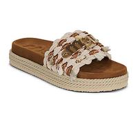 Mou Scarpe MONOBAND ROPE SANDAL FRINGES in Beige 37