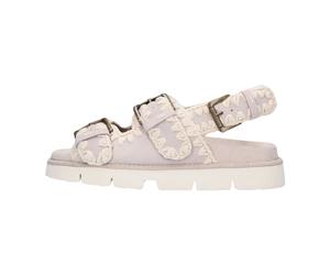 Mou, ,Shoes ,Donna ,Beige ,39 EU Sandali piatti in camoscio color taupe