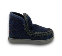 MOU Stivali Sneakers Eskimo Bassi Comodi Stivaletti blu/nero