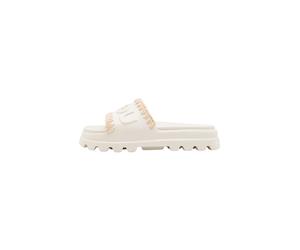 MOU Zoccoletto camello / bianco lana Donna MOU 39