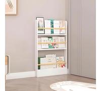 Moubhjd MoubhjdScaffale for libri in legno, scaffale for camera da letto, librerie in liquidazione Scaffale da terra, spazio for libri for l'home office, il soggiorno e la camer(Size：120x10x89cm)