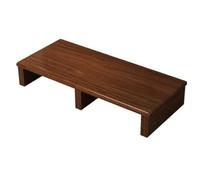 Moubhjd Resistente Poggiapiedi 50×30×12cm Marrone non richiede montaggio | altezza 12/15/20 cm, alta capacità di carico, nessun montaggio richiesto, ideale per bagno e terrazza