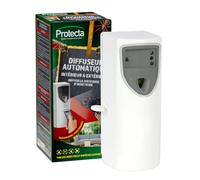 MOUCH'CLAC Protecta® Diffusore Automatico di aerosol insetticida - Dispositivo programmabile a Telecomando per casa ed Esterno - Soluzione Contro Insetti striscianti e Volanti - Batterie Incluse