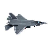 MOUDOAUER 1/100 Scala China Air Force J-35 Modello di caccia Modello in lega Diecast Modello aereo per la collezione