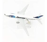 MOUDOAUER 1/400 16cm B777 Egitto Aereo Modello Aereo In Lega Aereo Diecast Miniatura per gli Appassionati