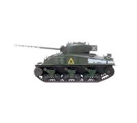 MOUDOAUER 1/72 Scala Lega Seconda Guerra Mondiale USA M4 Sherman Serbatoio Medio Modello Fighter Modello Militare Diecast Serbatoio per Collezione