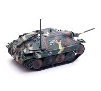 MOUDOAUER 1/72 Scala Seconda Guerra Mondiale Esercito Tedesco Sd.Kfz.138/2 Hetzer Modello di Carro armato Modello Militare Diecast Modello per Collezione