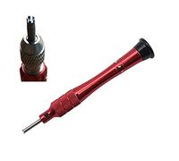 MOUDOAUER 2,6 mm in acciaio rosso a 3/4/5 razze Star Watchmaker cacciavite cinturino cinturino cassa lunetta rimuovere strumento di riparazione aperto per Richard Mille orologiaio strumento, 4 Spokes