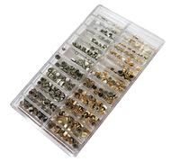 MOUDOAUER 360 Pezzi 3-5MM Quarzo & Meccanico Parti di Riparazione di Orologi In Rame Misto Testa Dell'Orologio Corona Assortimento All'ingrosso Accessori Automatici Guarda Corona Accessori, Moderno