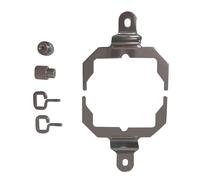 MOUDOAUER Set di staffe di montaggio per ventola del radiatore di ricambio per Corsair iCUE H100i H115i H150i Elite Capellix, kit di staffe di raffreddamento CPU
