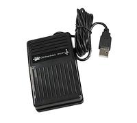 MOUDOAUER Un tasto USB singolo interruttore di controllo, programmabile tastiera del computer pedale azione per tastiera mouse PC