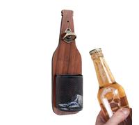 Mouinted Boitle Opeiiner - Apribottiglie di birra | Apribottiglie di birra a parete a parete con tettarella | Antica biottel di soda montabile per tavola refrigerante in legno