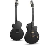 Moukey BCC-100 Chitarra Acustica-Elettrica Pickup S Volume Borsa Gig Cintura