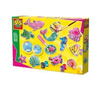 SES Creative Modellare e Dipingere Figure dell'Oceano Bambine Multicolore 01354 F