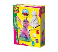 Modellare e dipingere - unicorno - è creativo - facile da riempire con intonaco e acqua