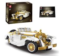 MOULD KING 10003 Technology - Modellino di auto d'epoca, costruisci la tua auto da corsa, 868 pezzi, età 8+