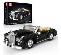 Mould King 10006 Set di costruzioni di auto classiche, kit di costruzioni MOC per modelli di auto d'epoca convertibili di lusso, regalo per collezionisti adolescenti/adulti (1096+ pezzi)