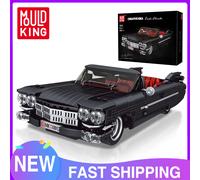 Mould King 10012 Modello di auto tecniche Giocattoli Il set Eldorado Assemblaggio di blocchi di mattoni creativi Regalo di Natale per bambini