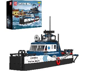 Mould King 10084 - Barca della Polizia - 1 pz.