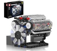 Mould King 10088 Tecnologia V8 Engine Kit Building Blocks Giocattoli APP Engine Kit Kit Morsetto Blocchi Regali Per Da 14 Anni Adulti (535 Parti)