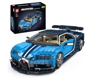 Mould King 10111 - Modellino di auto giocattolo creativo, 1222 pezzi, per costruire la propria auto, casa e ufficio, da collezione, per adulti e ragazzi