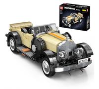 Mould King 10115 - Set di mattoncini da costruzione per auto d'epoca, 897 pezzi, modello a blocchi per auto, giocattolo e regalo (14 anni e oltre)