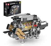 Mould King 10131 - Modellino di mattoncini da costruzione per adulti, motore a benzina MOC come giocattolo/regalo/oggetti da collezione (852 pezzi)