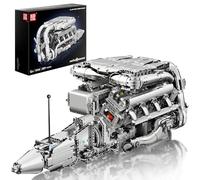 Mould King 10168 - Kit motore V8, mattoncini da costruzione, con motore funzionante, per adulti (2899 pezzi)