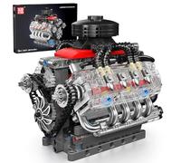 Mould King 10171 - Modellino di mattoncini da costruzione per adulti, motore a benzina MOC come giocattolo/regalo/oggetti da collezione (487 pezzi)