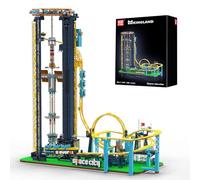 Mould King 11031 Space Elevator - Kit di montagne russe con motori, set di mattoncini da costruzione, ascensore spaziale con rotaie, adulti e appassionati di tecnologia (3118 pezzi)