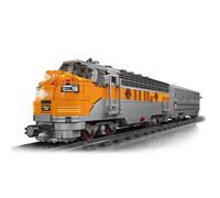 Mould King 12018S - Locomotiva Diesel EMD F7 WP Mould King