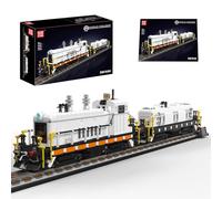 Mould King 12051 Diesel Locomotive Model Kit for Adults, Creator Expert Retro Switcher Railway Train Construction Set, Collectible Heavy Freight Vehicle (2462 Pieces)