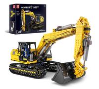 MOULD KING 13112 Tecnica Auto Escavatore Motore Blocchi di Bloccaggio Giocatt...