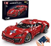 Mould King 13190 - Kit elettrico telecomandato per auto, in scala 1:8, con tecnologia meccanica (4070 parti)