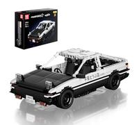Mould King 15064 Technical Initial D AE86 Speed Champion - Set di mattoncini da costruzione con motore di ritiro, compatibile con altre marche (790 pezzi)