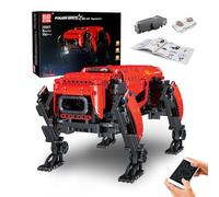 Mould King 15067 Robot a quattro zampe Dog Power Module Building Block Kit, APP RC Meccanico Intelligente Robot Programmabile Educativo STEM Toy Clamping Kit di Costruzione Modello 936PCS
