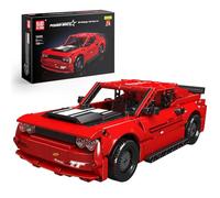 Mould King 15080 Technics Speed Champion Dodg Challenger Blocchi Da Costruzione Per Auto Sportive Con Pull-Back Auto Da Corsa Per Bambini Fan Adulti (738 Pezzi)