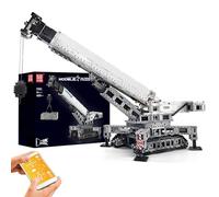 Mould King 17002 Liebherr 11200 Gru ad alta tecnologia con 12 motori, gru cingolata telecomandata compatibile con gru cingolata Liebherr LTR (4000+PCS)