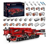 Mould King 17008 gru tecnica Liebherr LTM 11200 gru camion blocchi di...