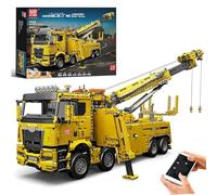 Mould King 17028 Giallo App Building Block Veicolo di salvataggio stradale 4883 Pezzi Versione dinamica di Grandi Costruzioni Modello di camion Blocchi di bloccaggio Kit di montaggio camion