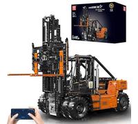 Mould King 17044 Technology Heavy Forklift 1:6 MK II Kit per carrelli elevatori, kit MOC per edilizia, (4579 parti con motore/APP telecomando) Kit di blocchi di bloccaggio tecnologia