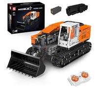 Mould King 17054 Tecnica Bulldozer Mattoni da costruzione tecnica, telecomando per applicazione, bruchi, caricatore telescopico con motori, kit di costruzione, giocattoli, regali per 14 anni